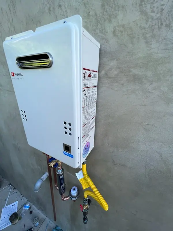 Tankless water heater installation for Sugar Lakes homes